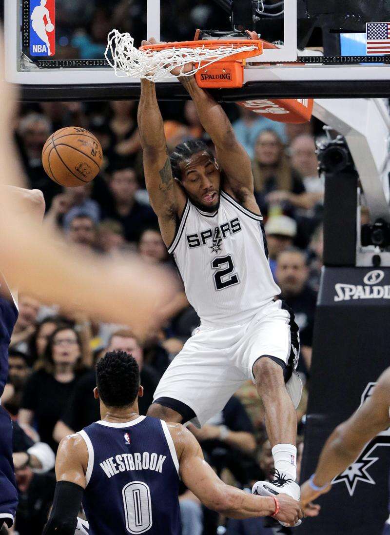 Oklahoma City Thunder take down mighty Spurs, but are looking for
