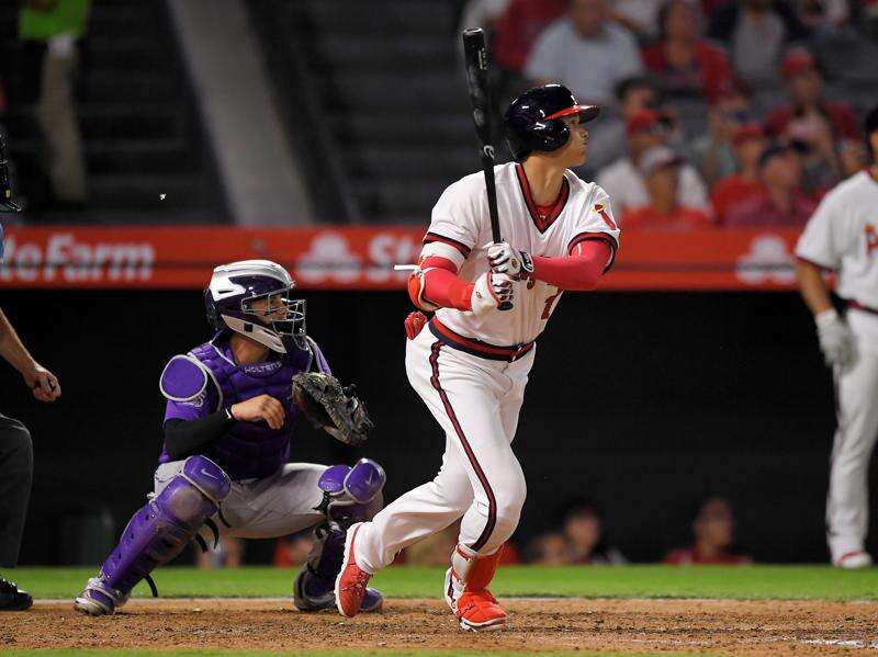 Los Angeles Angels of Anaheim Mike Trout Majestic Home Cool Base