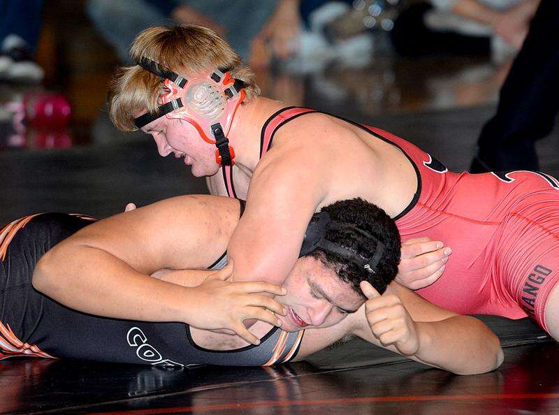 Panthers wrestling pins its way to two wins
