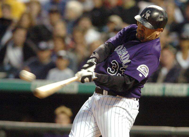 Larry Walker Game-Worn 2004 Colorado Rockies Jersey