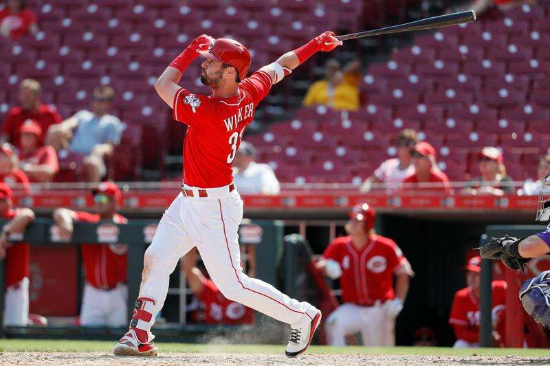 Jesse Winker homer leads Reds over Dodgers in extra innings 