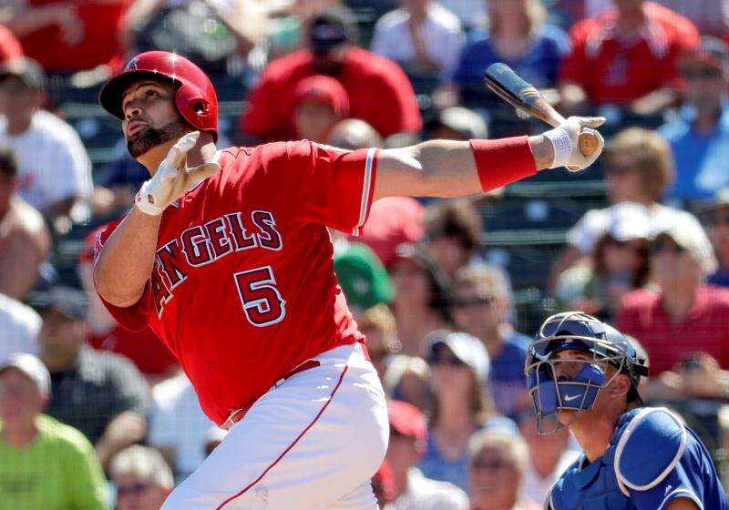 In Surprise, Los Angeles Angels Designate Albert Pujols For