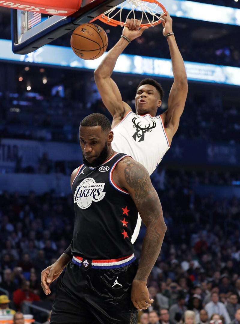 NBA All-Star Game: Team LeBron beats Team Giannis, new format