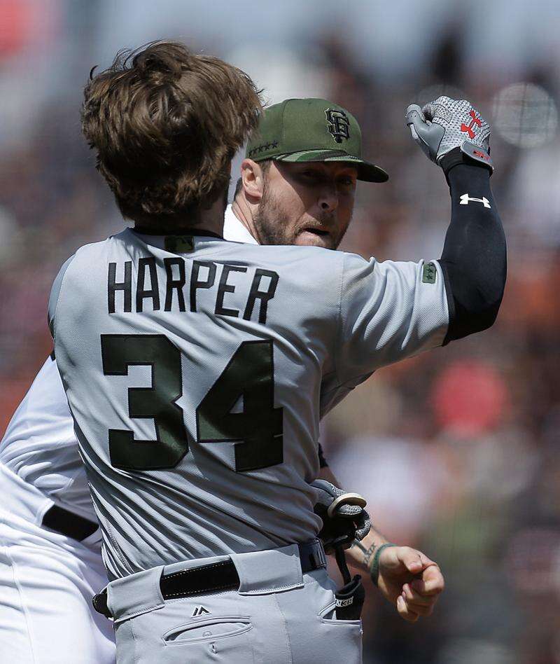 Bryce Harper, Hunter Strickland Brawl Surfaced Baseball's