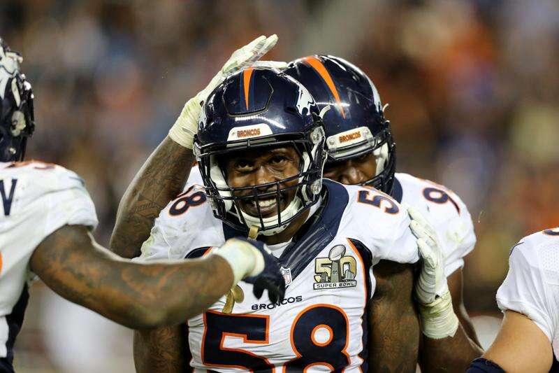 Youth von miller super bowl jersey deals