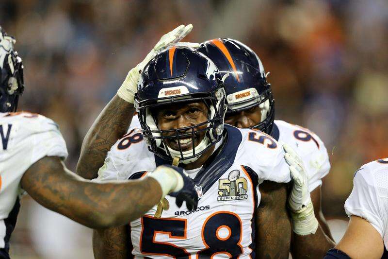 Von Miller recovers his Broncos Super Bowl 50 helmet – The Durango Herald