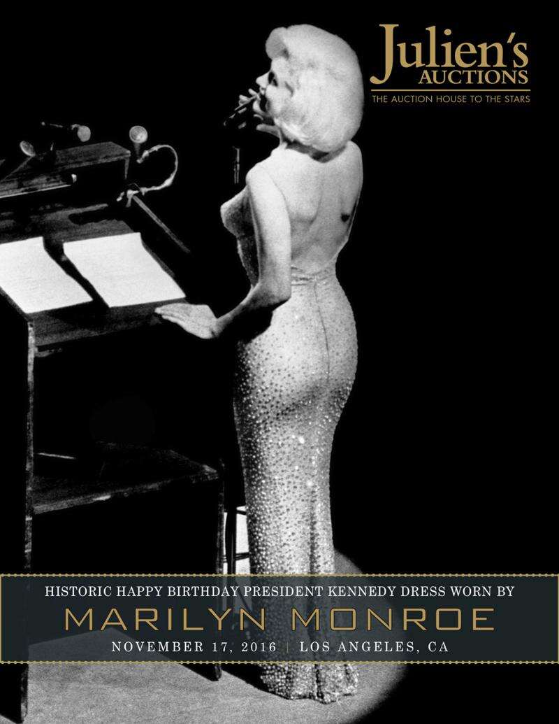 Marilyn Monroe's Happy Birthday Mr. President Dress Auction