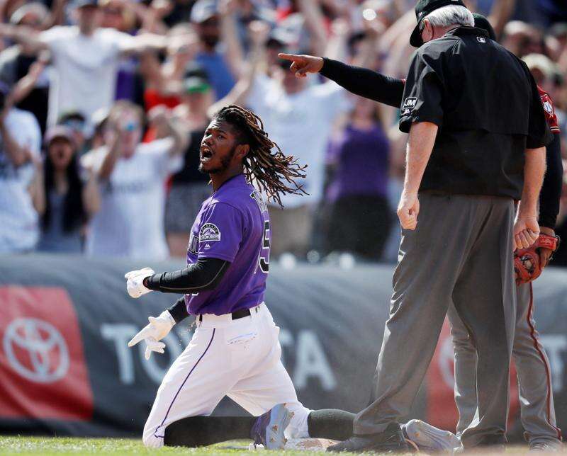 Raimel Tapia delivers clutch hit in Rockies win over D'backs – The