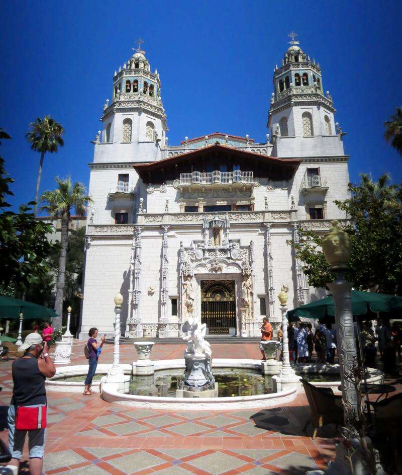 hearst castle exterior