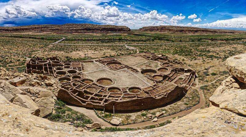 Chaco World Heritage Two backcountry hikes visit ruins and rock