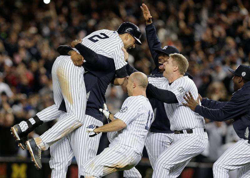 Derek Jeter's farewell to old Yankee Stadium