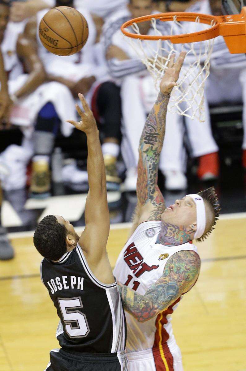 chris andersen and lebron james