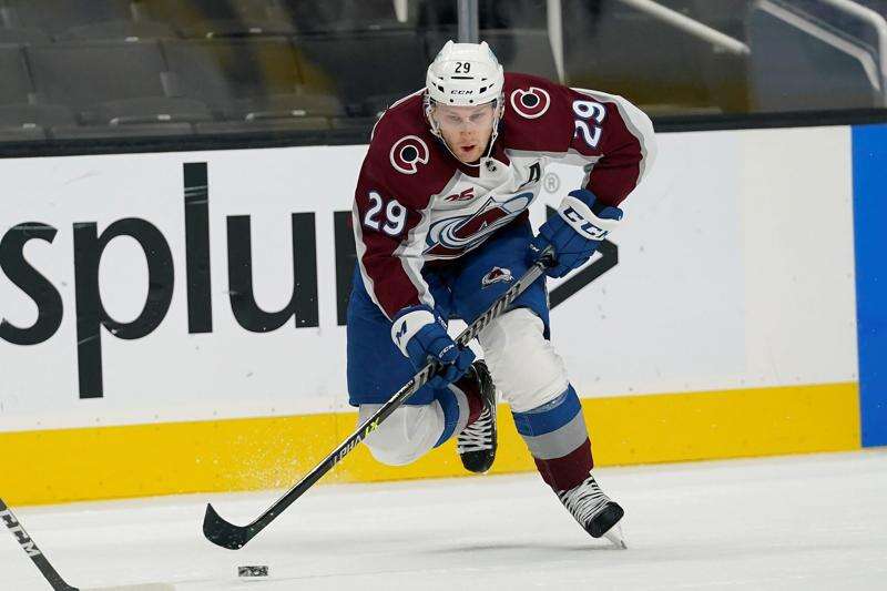 San Jose scores final six goals to defeat Avalanche 6-2