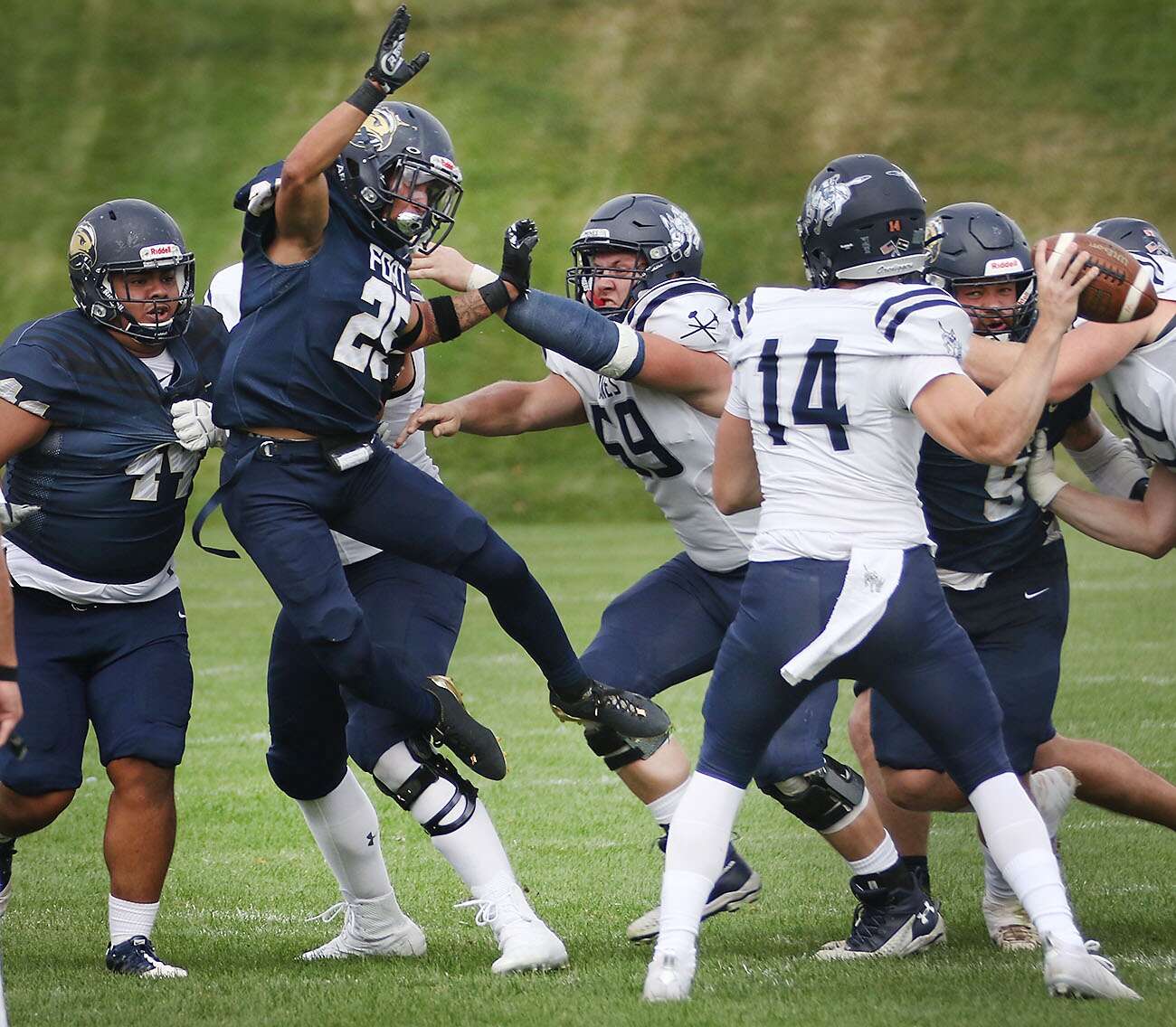 Football: Fort Lewis vs. Mines - Postgame Interview with FLC Head