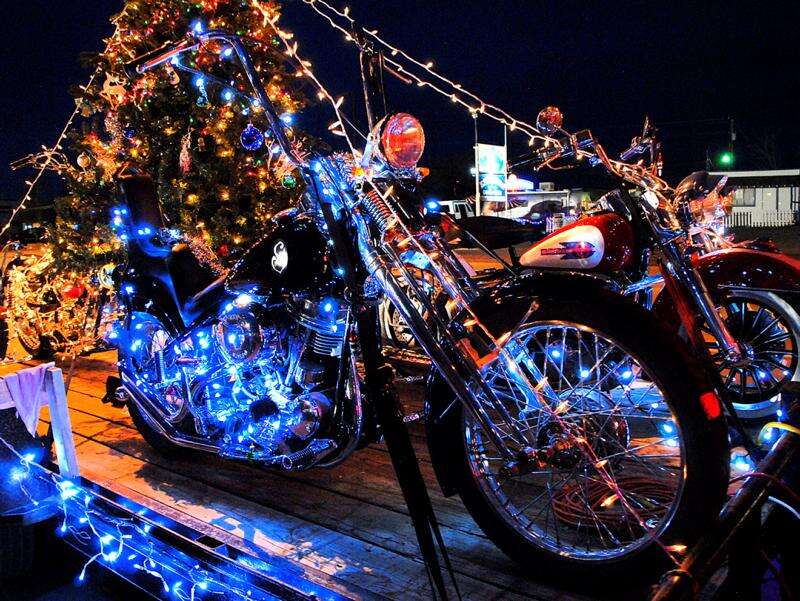 motorcycle fairy lights