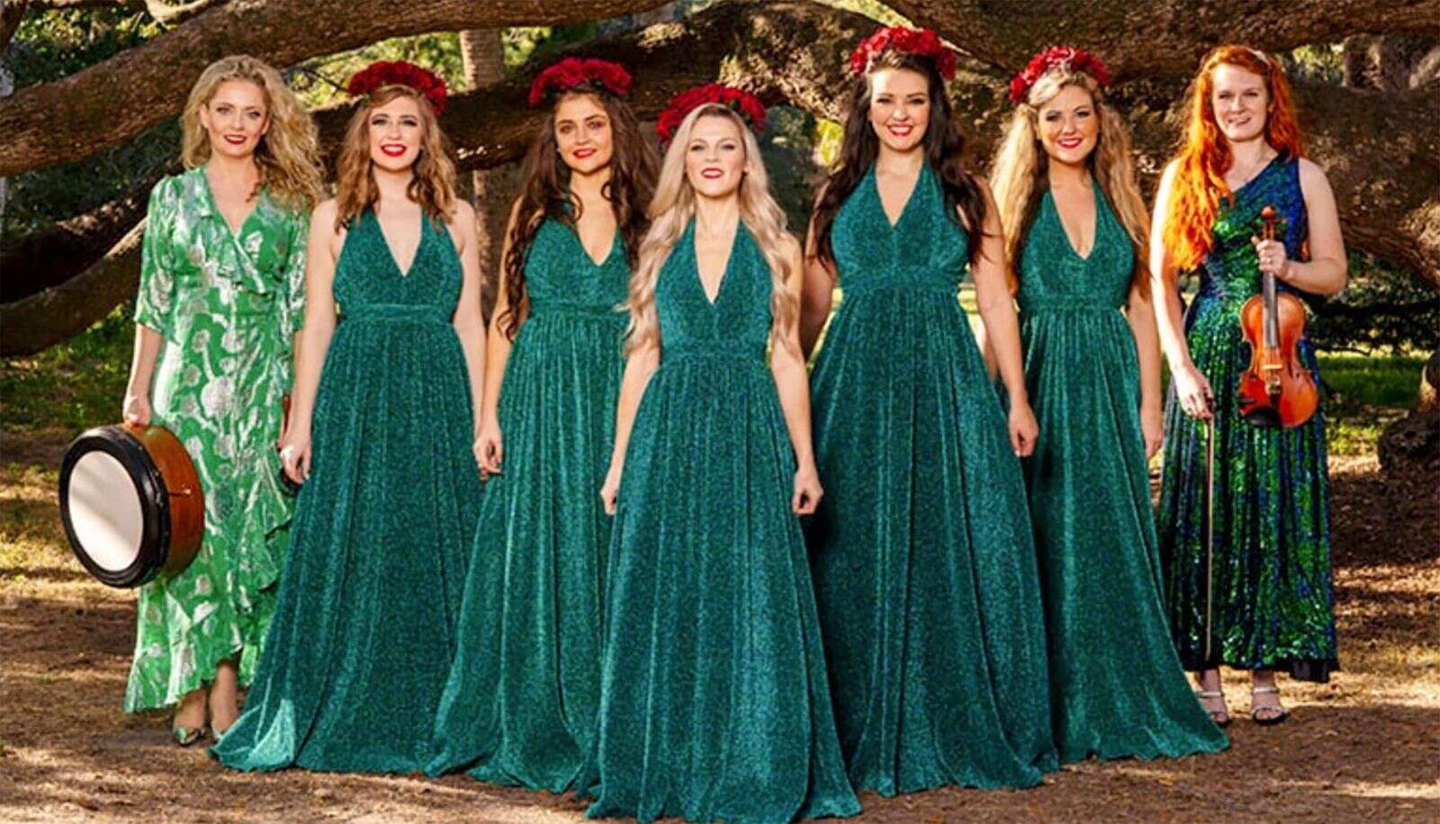 Emerald green dress ireland sales