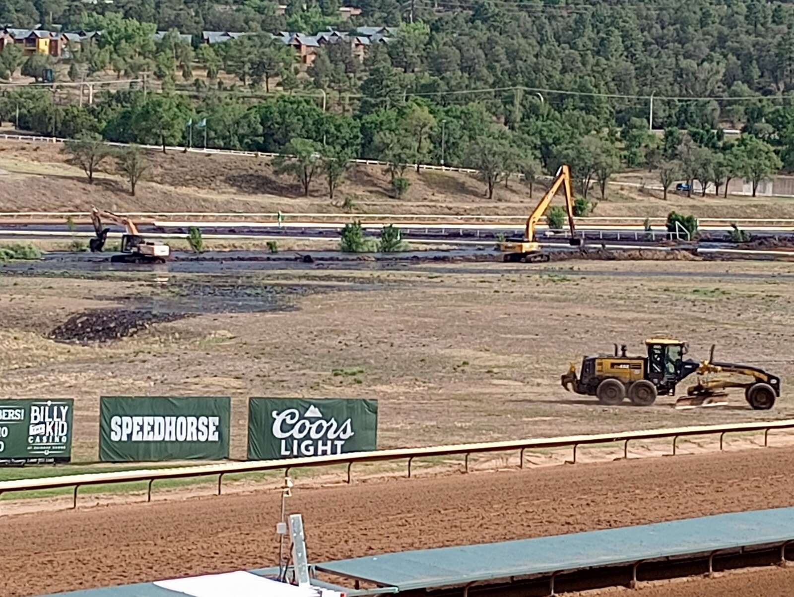 Flood, fire damage continues to halt racing at Ruidoso Downs The Tri