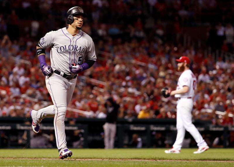 Carlos Gonzalez hits huge homer in win