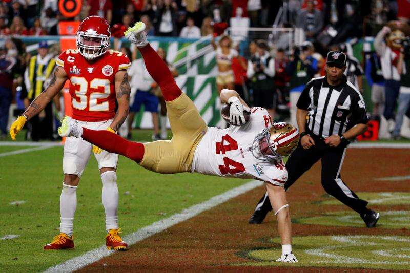 Mahomes leads Chiefs' rally past 49ers in Super Bowl, 31-20 - The