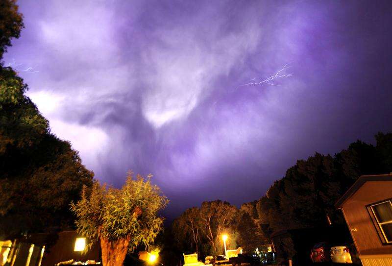 Durango-area residents witness pink lightning during snowstorm – The Journal