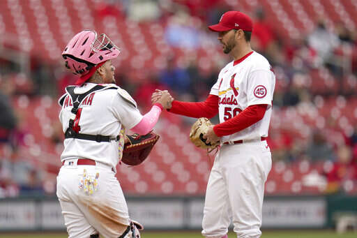 Yadier Molina wore awesome Mother's Day chest plate