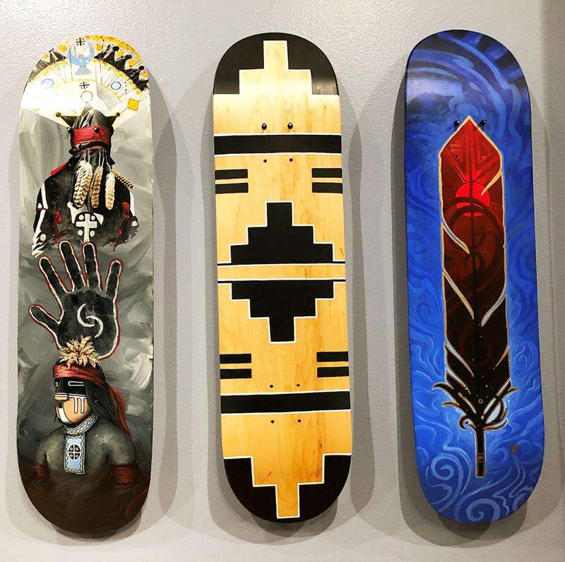 Скейтборд Premium Skateboards Josh Evin painted