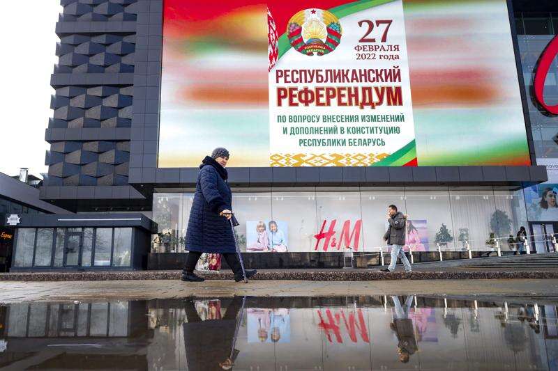 Belarus holds constitutional vote as crisis in Ukraine rages ...