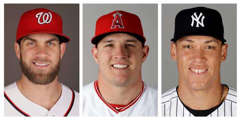 Mike Trout, Bryce Harper named Rookies of the Year 