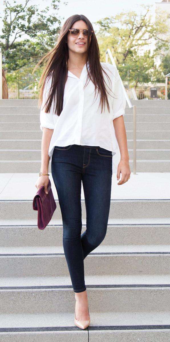 Blue jean best sale yoga pants