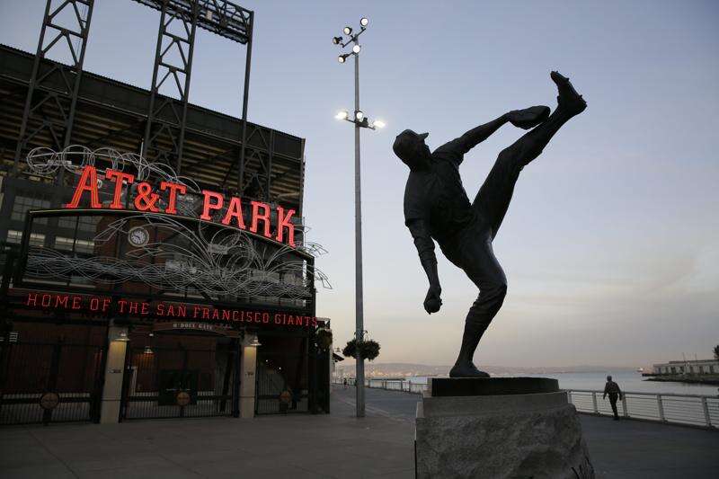 Juan Marichal sculpture, AT&T Park, San Francisco, CA  San francisco  california, San francisco, Embarcadero