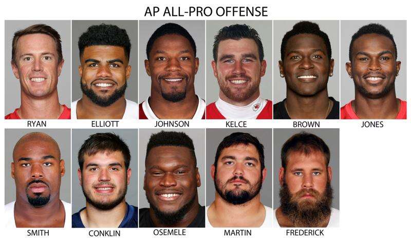 3 rookies Ryan highlight revamped AP NFL All Pro Team The