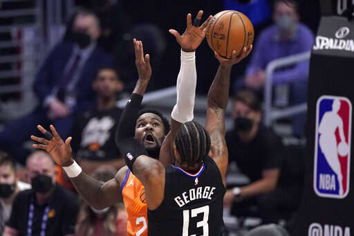 Paul George leads Clippers over Chris Paul and Suns in Game 3 - The Boston  Globe