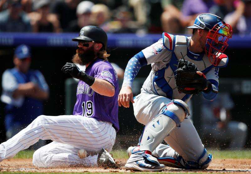 Charlie Blackmon's homer gives Rockies a walkoff win over the Dodgers - Los  Angeles Times