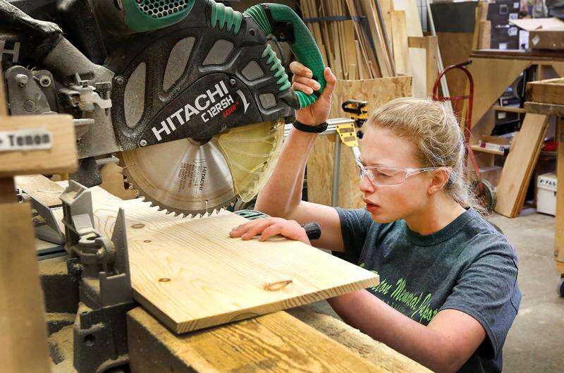 Students compete in first live SkillsUSA Cabinetmaking contest