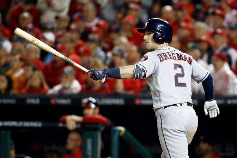 Bregman grand slam helps Astros even World Series at 2-2 – The