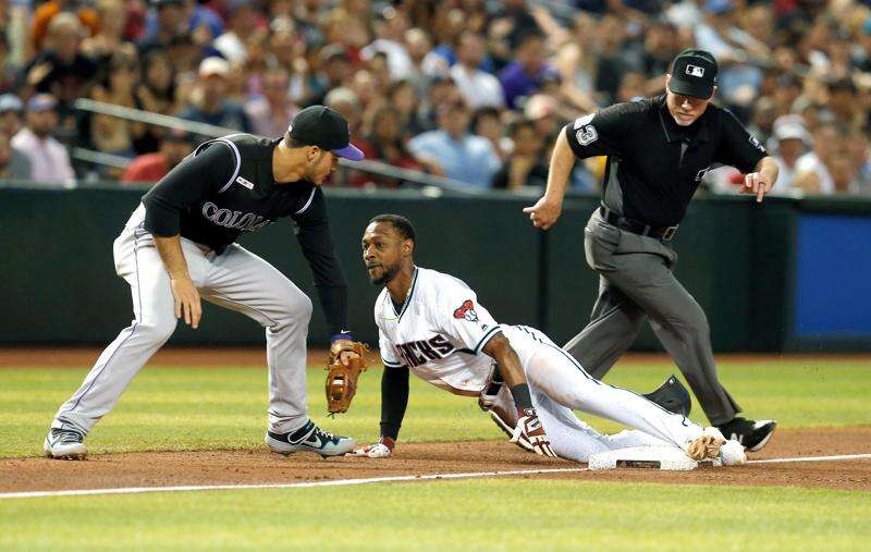 Colorado Rockies Nolan Arenado Charlie Blackmon Cool Base Baseball