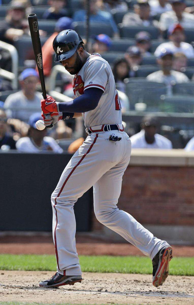 Braves' Heyward breaks jaw when struck by 90 mph pitch