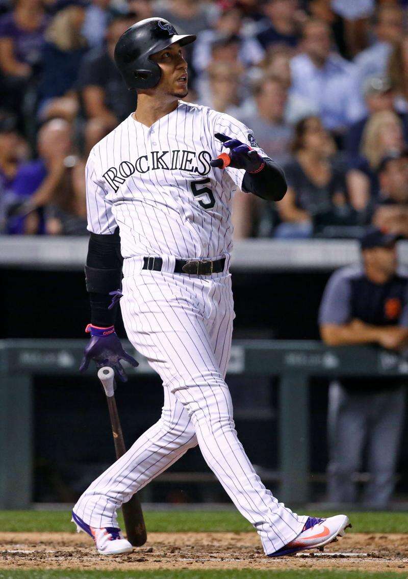 Colorado Rockies: Nolan Arenado leaves game after being hit by pitch