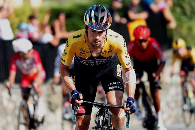 Maillot jumbo top visma 2020