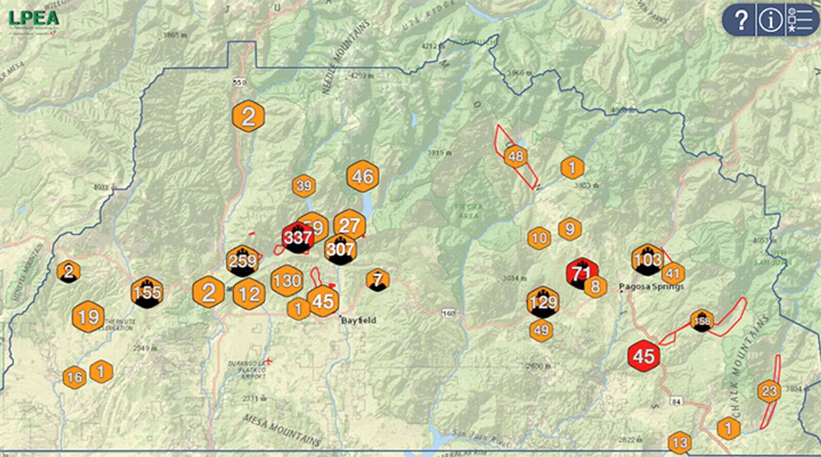 La Plata Electric Association reports widespread outages Christmas Eve