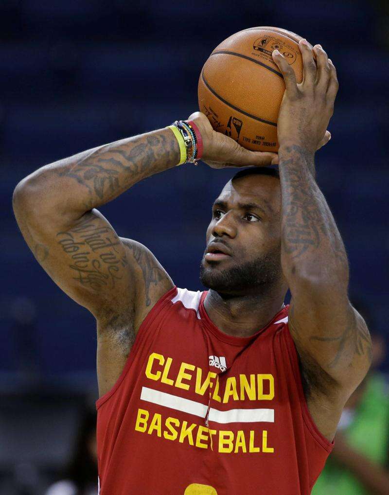 Round 2 LeBron James Steph Curry square off again in NBA Finals