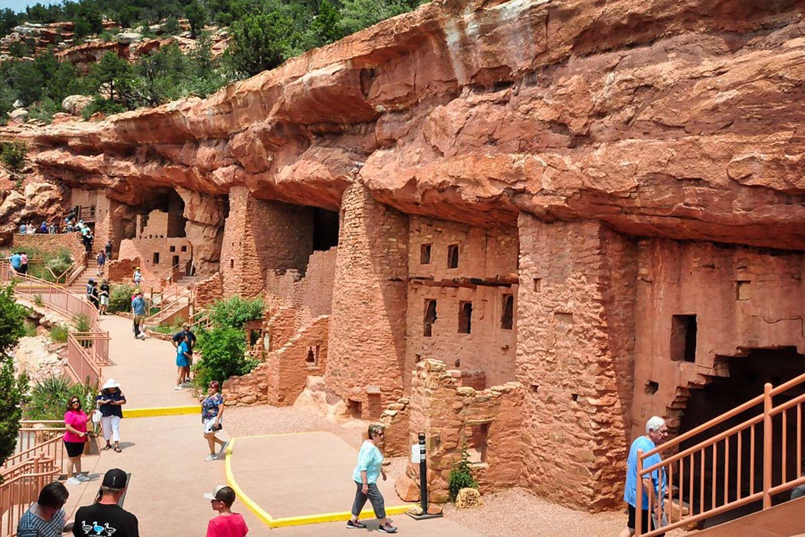 Explore ancient rock homes used by indigenous people centuries ago. Le