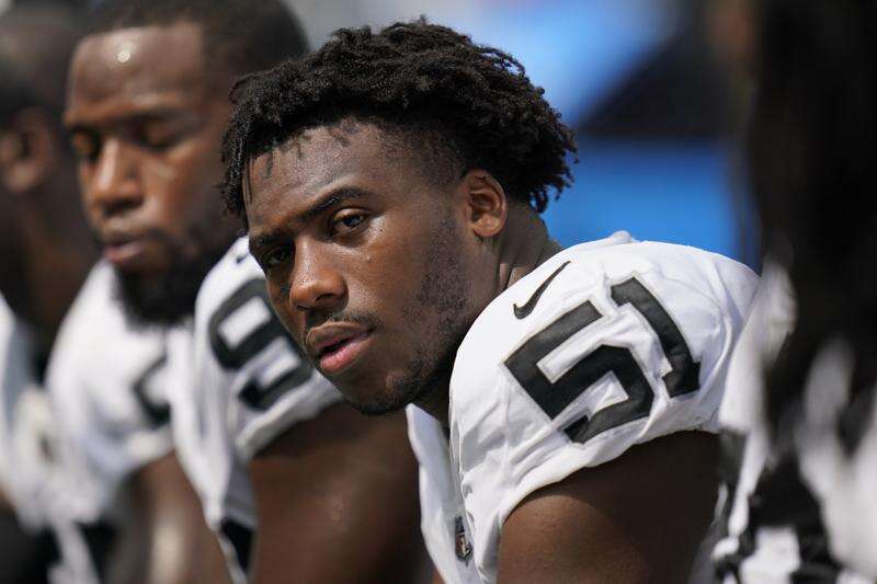 Raiders pass rush specialist Malcolm Koonce out for the season, AP sources  say – The Journal