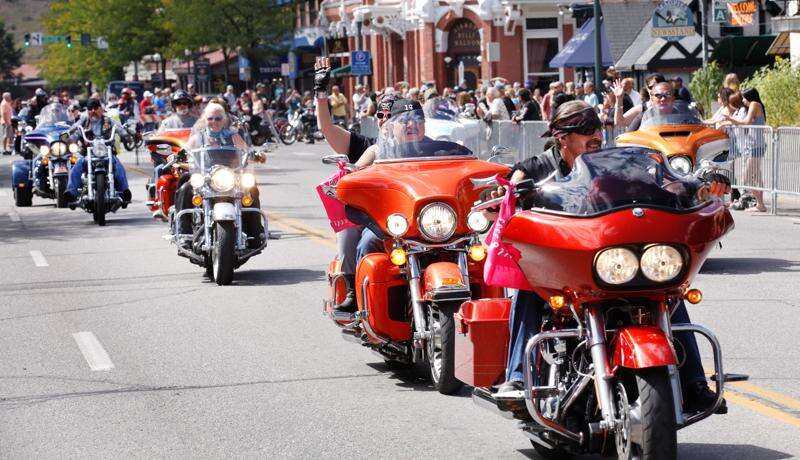 Four corners motorcycle on sale ride