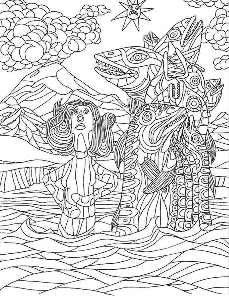 The Artist Who Made Coloring Books Cool for Adults Returns With a