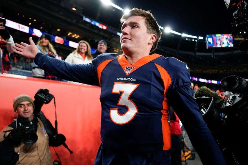 Drew lock broncos shop shirt