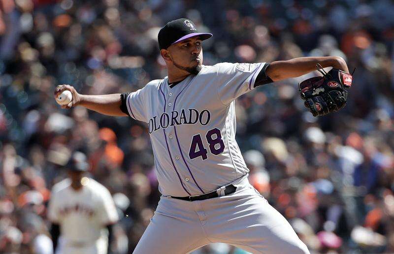 German Marquez pitches gem as Rockies snap slump, beat Dodgers