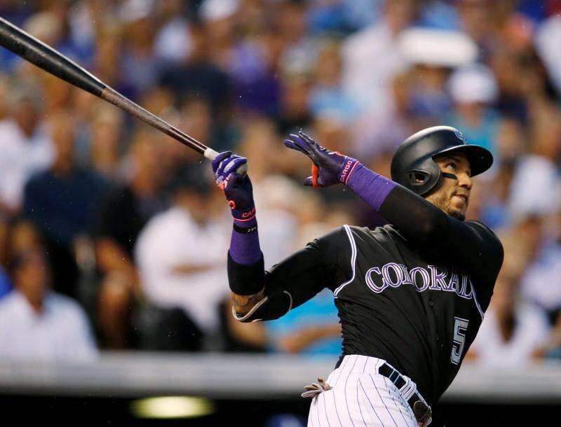 Carlos Gonzalez leaves Rockies spring training game with injury – The  Durango Herald