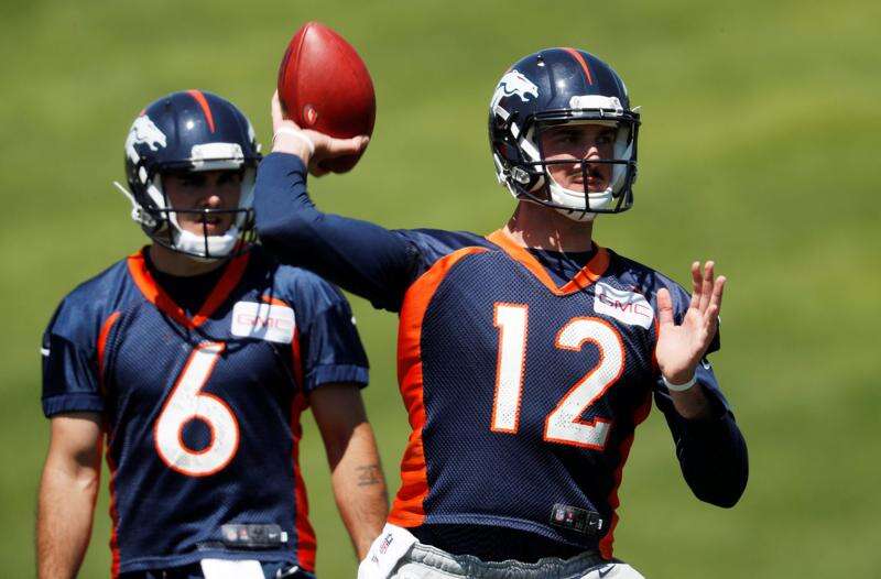 Broncos' practice helmets will look different this summer