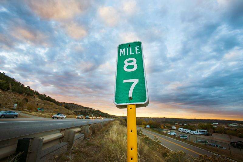 highway mile markers